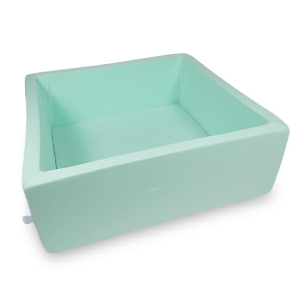Tør pool 110x110x40cm mintgrøn uden bolde
