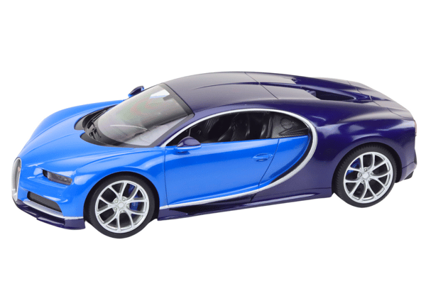 Radio-ohjattava auto 1:14 Bugatti Veyron Chiron sininen