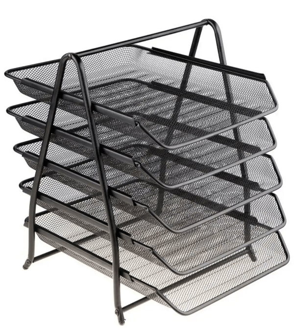 NET 5A W4705 Dokumenthylde Sort