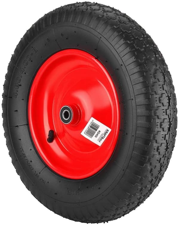 Universalhjul för 16" skottkärror KD450
