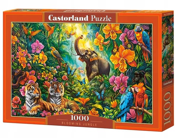 Pussel 1000 bitar blommande djungel C-105427-2
