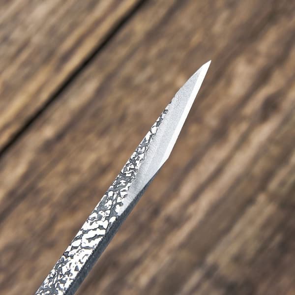 Fujiwara Kiridashi Hammered 9 mm Shirogami #2