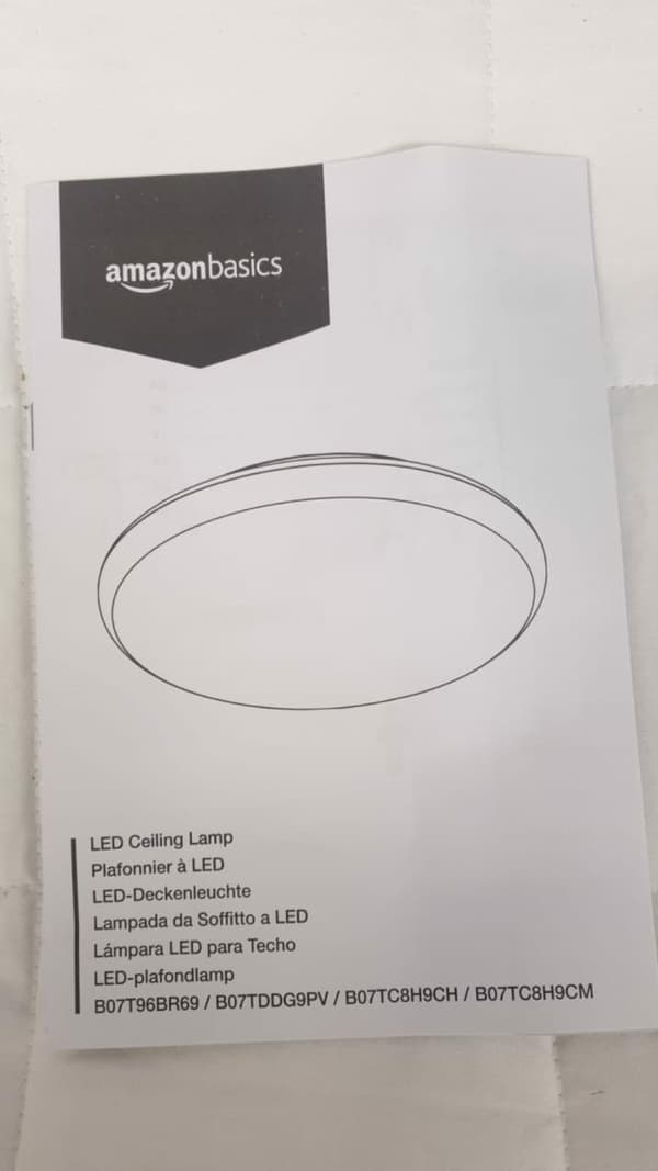 Rund LED-loftlampe 20W Diameter 39 cm