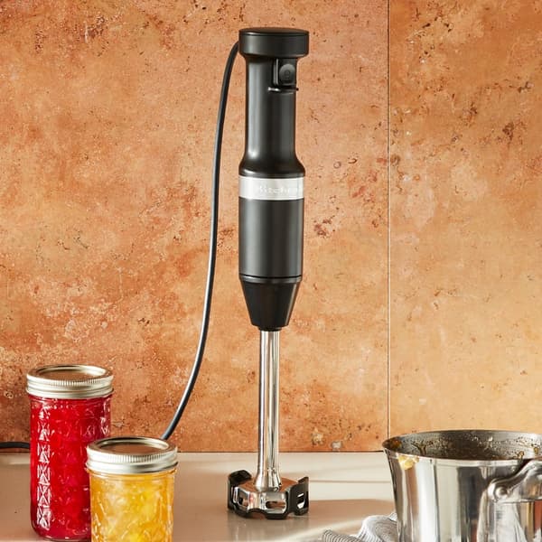 Stavblender med tilbehør 5KHBV83 KitchenAid Farve: Matsort