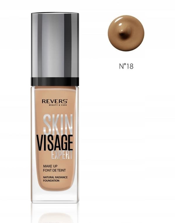 Revers Skin Visage Expert Mattifying Foundation 18, Medium Dækning