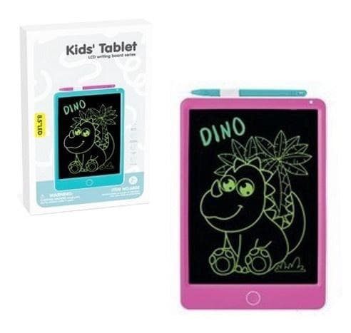 LCD-tabletti ja luonnoslehtiöyhdistelmä