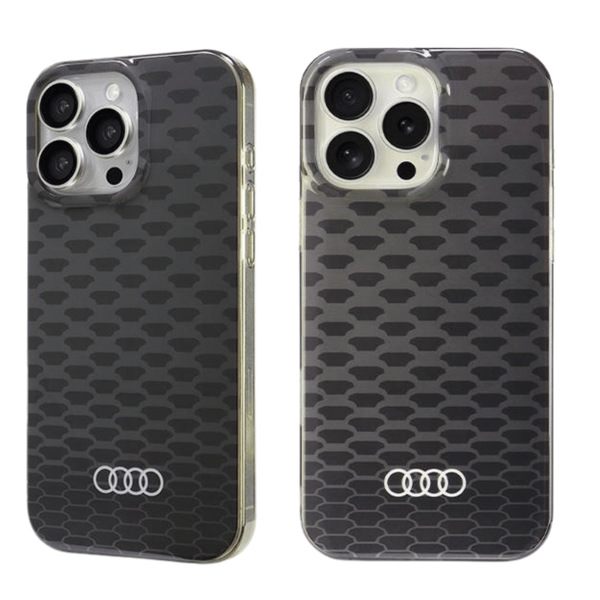 Audi IML symønster MagSafe-cover til iPhone 16 Pro Max, sort
