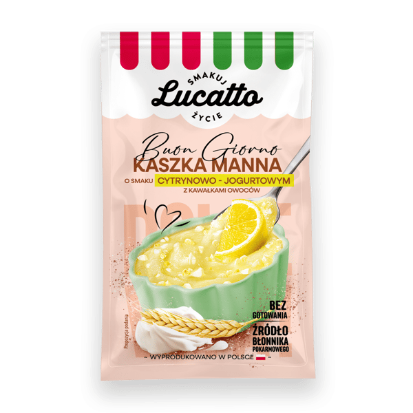 LUCATTO | Mannasuurimot | SITRUUNAJOGURTTI | 48 g
