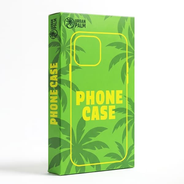 UrbanPalm iPhone 17 -kotelo, silikoni, läpinäkyvä