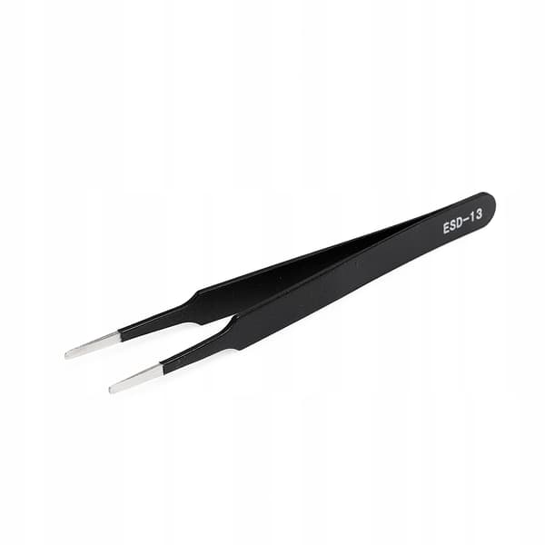Pincet 122 mm lige bred ESD-13