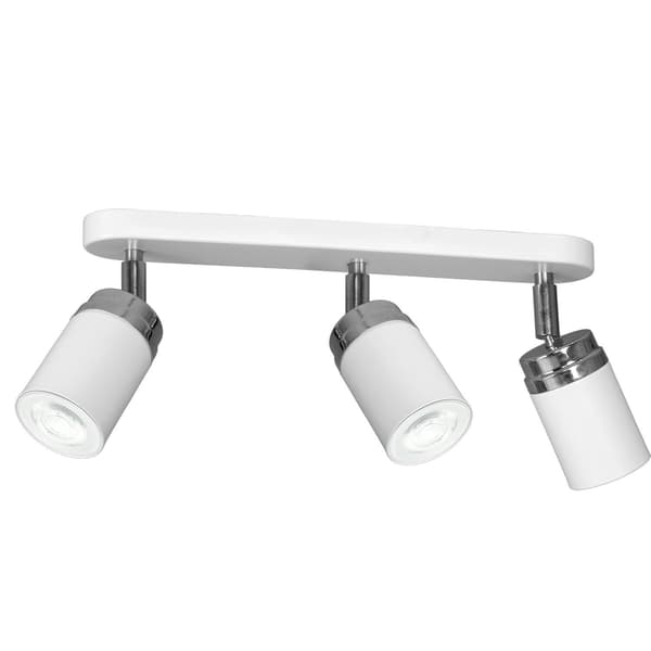 Modern vit taklampa Reno x3