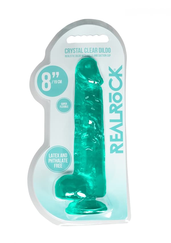 Realistisk Dildo med Kulor 8/21 cm