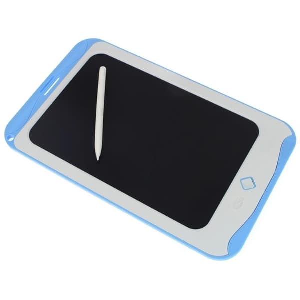 Tegnetablet til børn, 10 tommer LCD-blyant - blå
