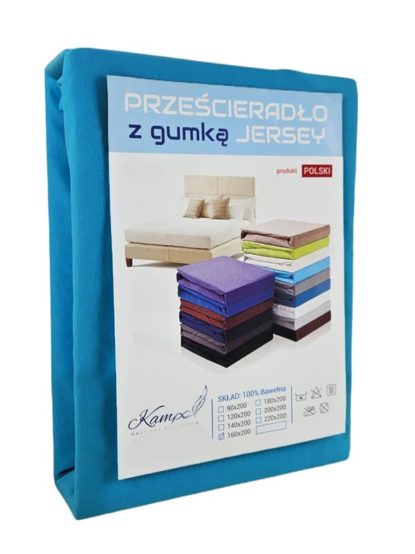 DRAGANK I BOMULL, PREMIUM, BLÅ, 70x180