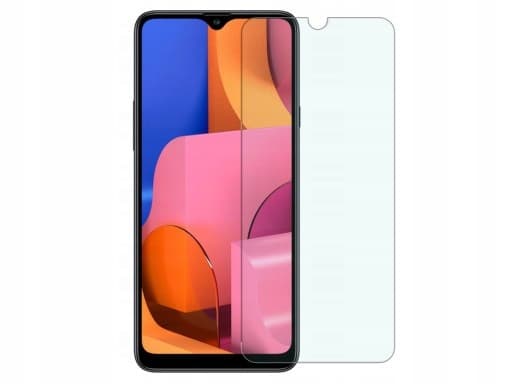 SMART MAGNET BOOKHOLSTER för Samsung Galaxy A20S GULD + GLAS