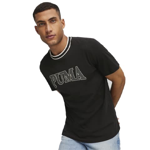 Puma Squad Graphic T-paita musta [678967 01] rS