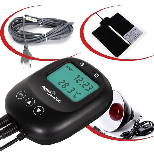 Repti-Zoo digital termostat och timer - termostat med programmerare