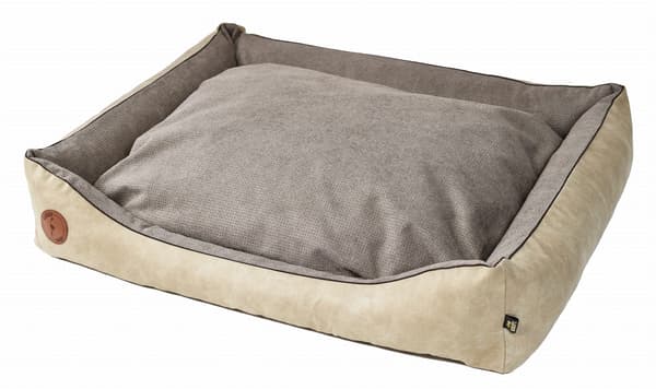 CEZAR sofa, sand, L - 95cm x 80 cm