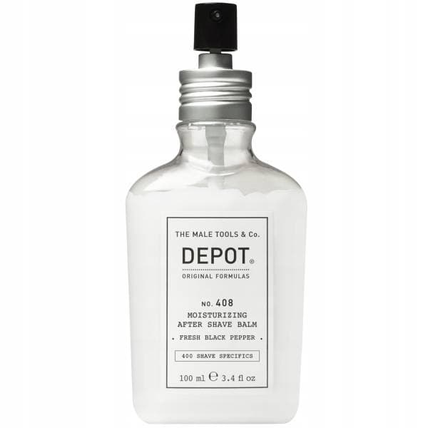 Depot nr. 408 Aftershavebalsam Sort peber 100 ml