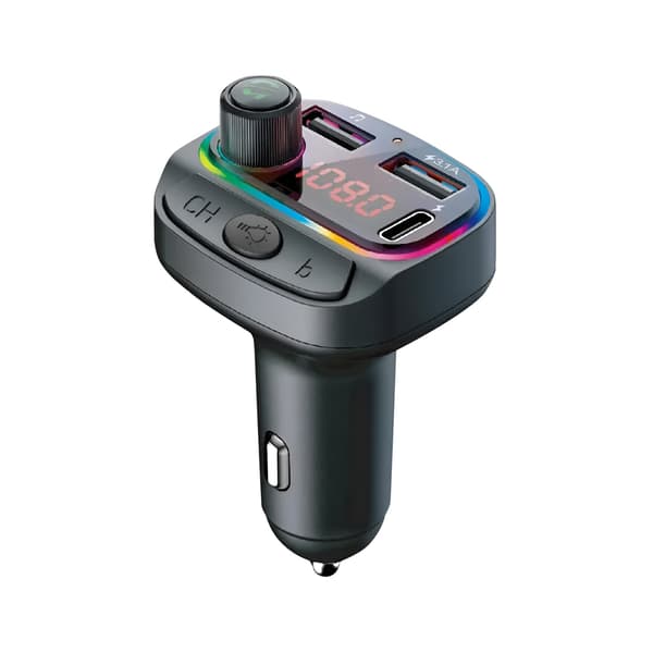 bil MP3-spelare bluetooth snabb usb-laddare