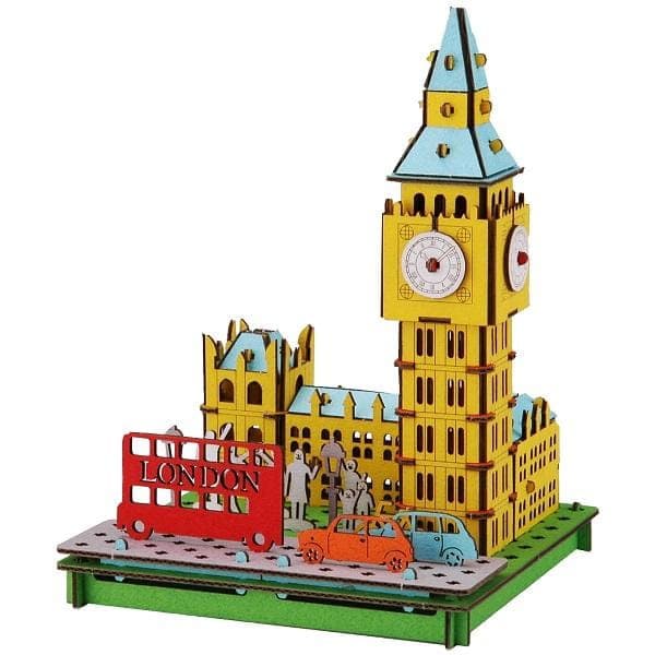 PUSUPUSU-palapeli Big Ben -kello