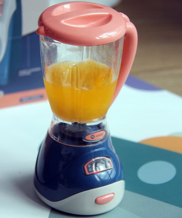 Blender til børn, robot, husholdningsapparater, lydlys, 1CE