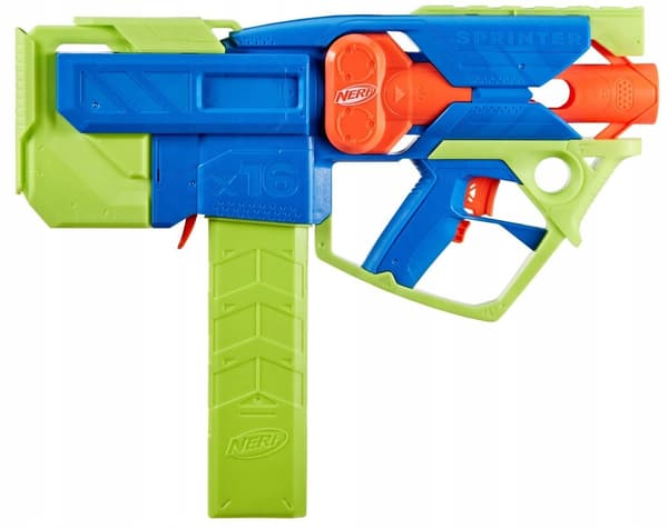 HASBRO NERF N-SARJAN Sprinter Blaster + Tikatikka F8625