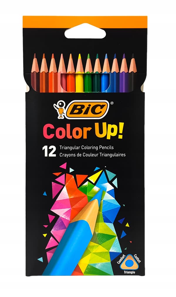 BIC EVOLUTION MÅLGJORDSPENNA 12 FÄRGER 9157