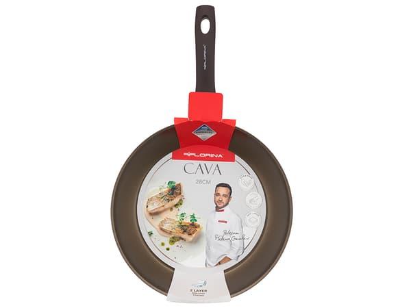 Cava aluminium stegepande 28 cm