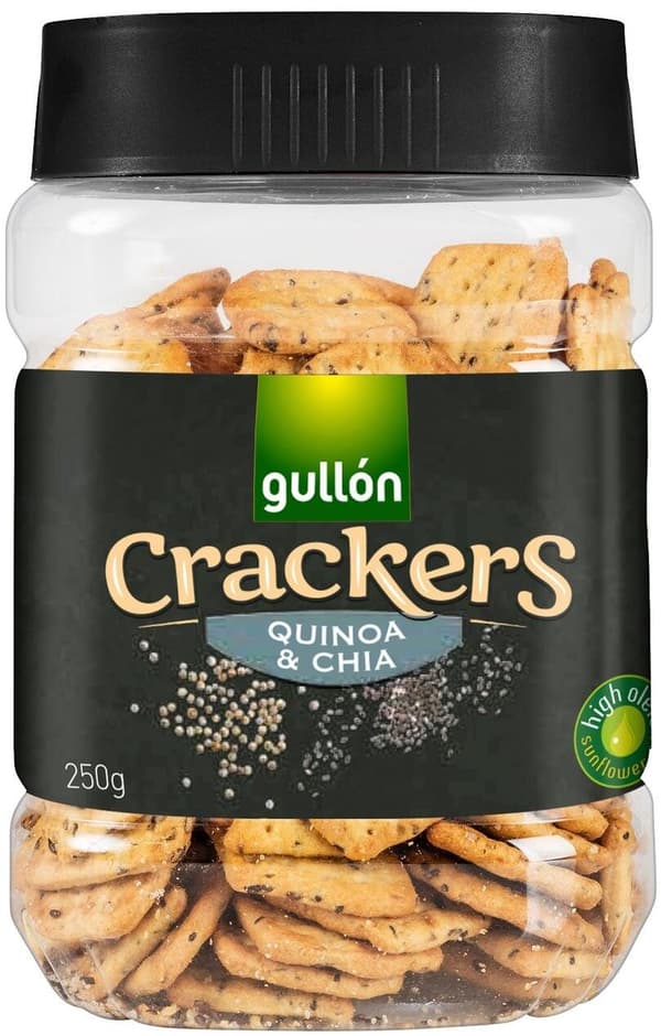 Mini Bites Quinoa & Chia Crackers 250g - Gullon