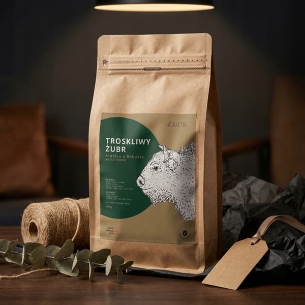 Craftbe Kahvipavut Caring Bison 1kg