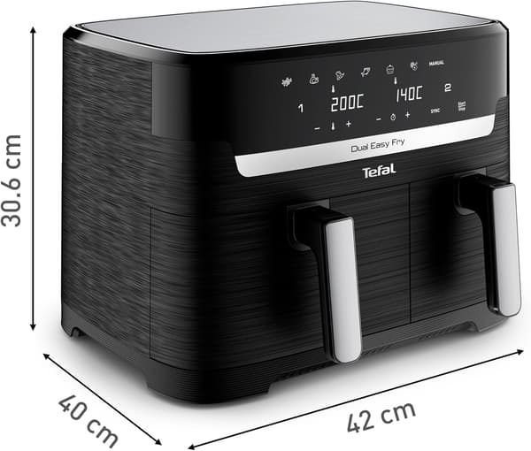 TEFAL EY901810 2-KAMMERS FRITØGER