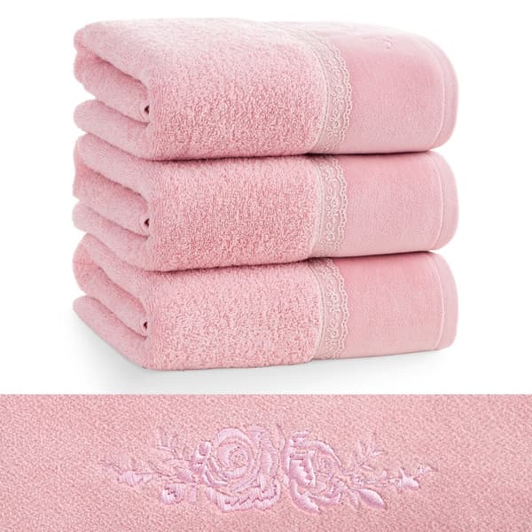 SISI badehåndklæde 50x90 cm pink