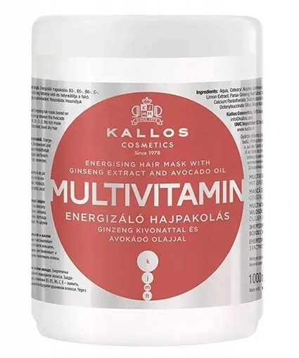 Kallos Multivitamin Energizing Mask 1000 ml