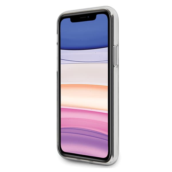 US Polo Gradient Pattern Collection iPhone 11-skal rött och blått