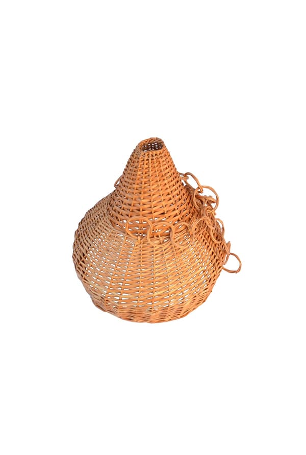 Lampskärm i rotting, pip 35