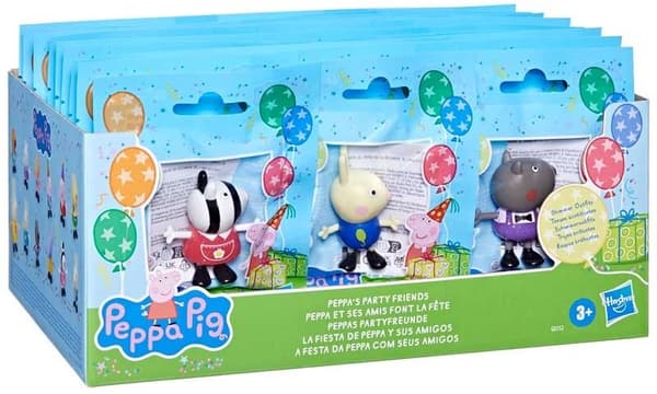 Hasbro Peppa Pig Peppas Partyvänner mix 6cm