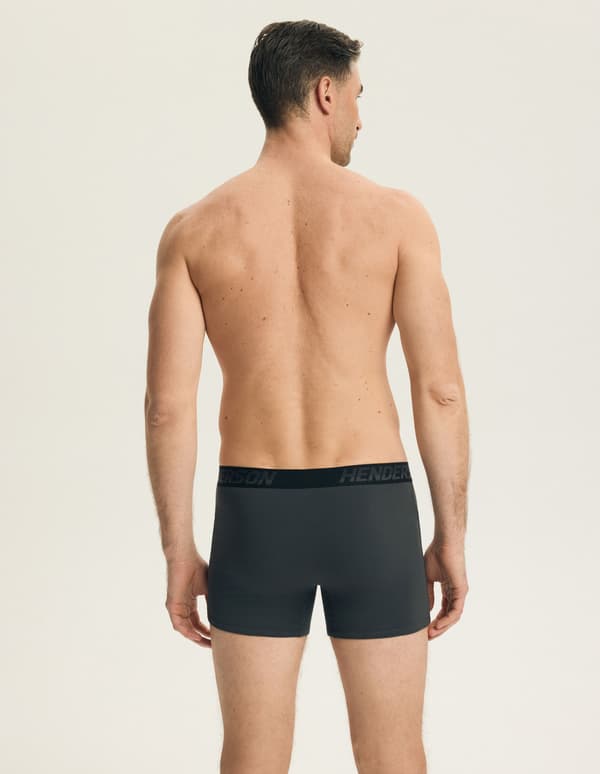 Henderson Bench 3-pak boxershorts | sort, grå M