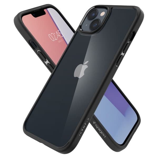 Spigen Ultra Hybrid iPhone 14 Plus / 15Plus 6,7" sort/matsort ACS04895