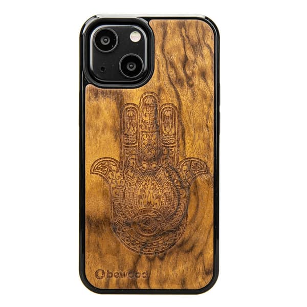 HAMSA IMBUIA Trætaske til iPhone 13 Mini