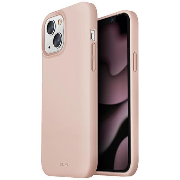UNIQ Lino cover til iPhone 13, pink
