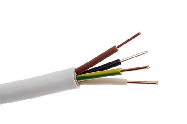 YDY Kabel 4x2,5 Rund PRIS PR. METER