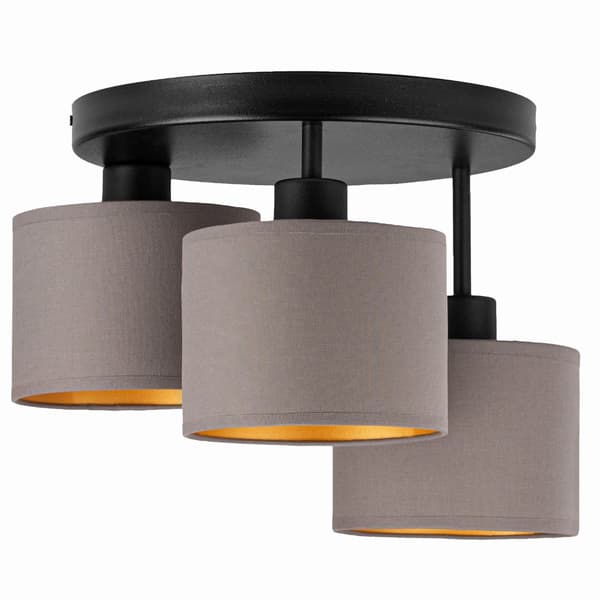 Tornado AMR3K lampe grå-guld