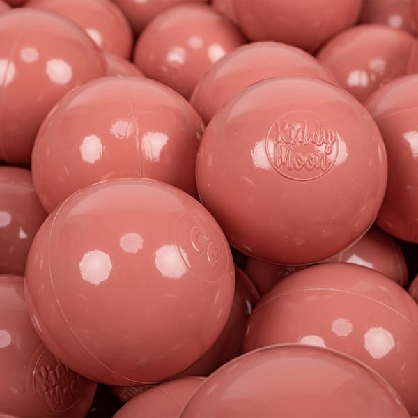 KiddyMoon plastbollar 7 cm lax 700 leksaksbollar set