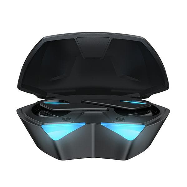 AWEI Bluetooth 5.0 T23 TWS hovedtelefoner + dockingstation gaming sort