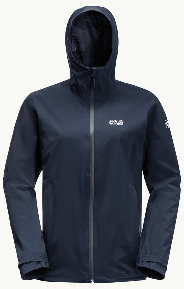Udsalg - Jack Wolfskin Pack & Go Shell regnjakke til dame (1111514_1010) S
