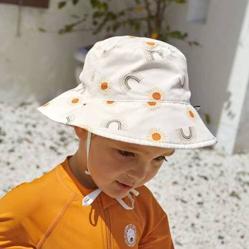 Vendbar UV-hat - Lassig - Rainbow Nature 46-49