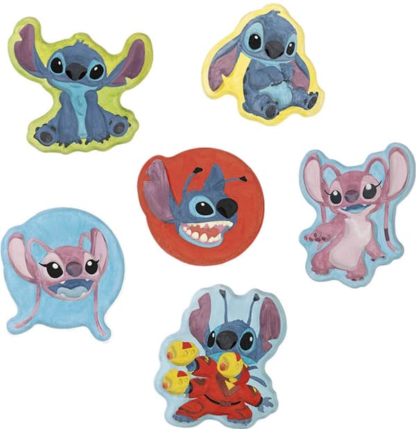 Disney Stitch-modell och målning