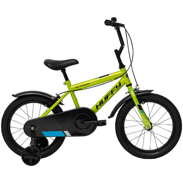 Huffy Pro Thunder 16-tommer børnecykel, grøn