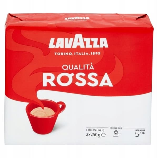 Lavazza malet kaffe Qualita Rossa 2x250g